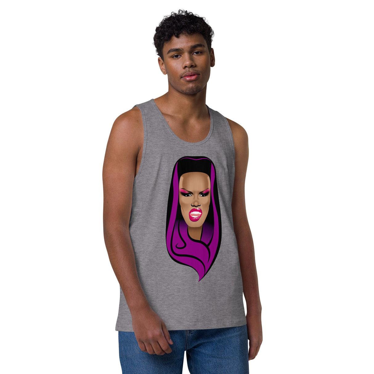 Graceful Hood (Tank Top)-Swish Embassy