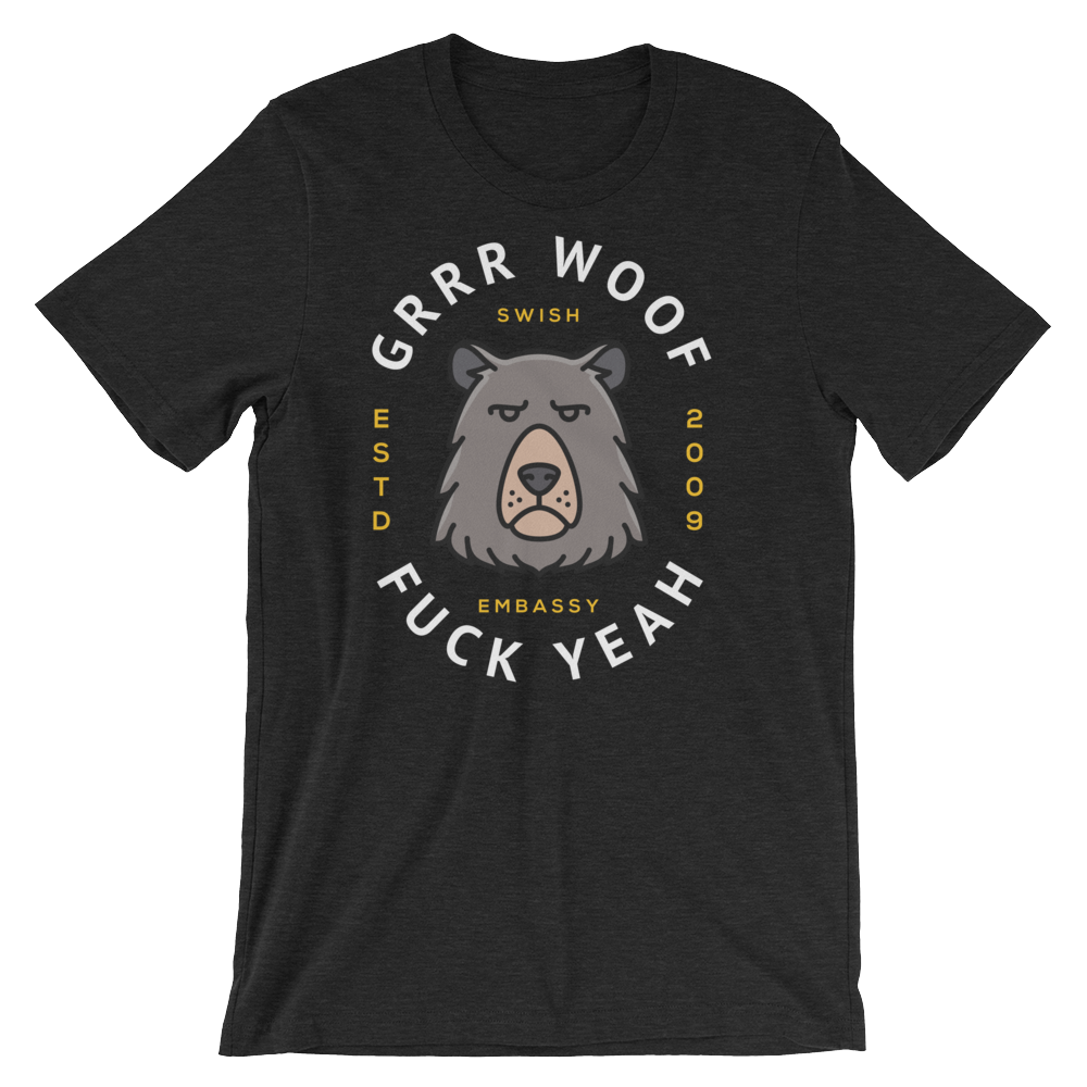 Grrr Woof-T-Shirts-Swish Embassy