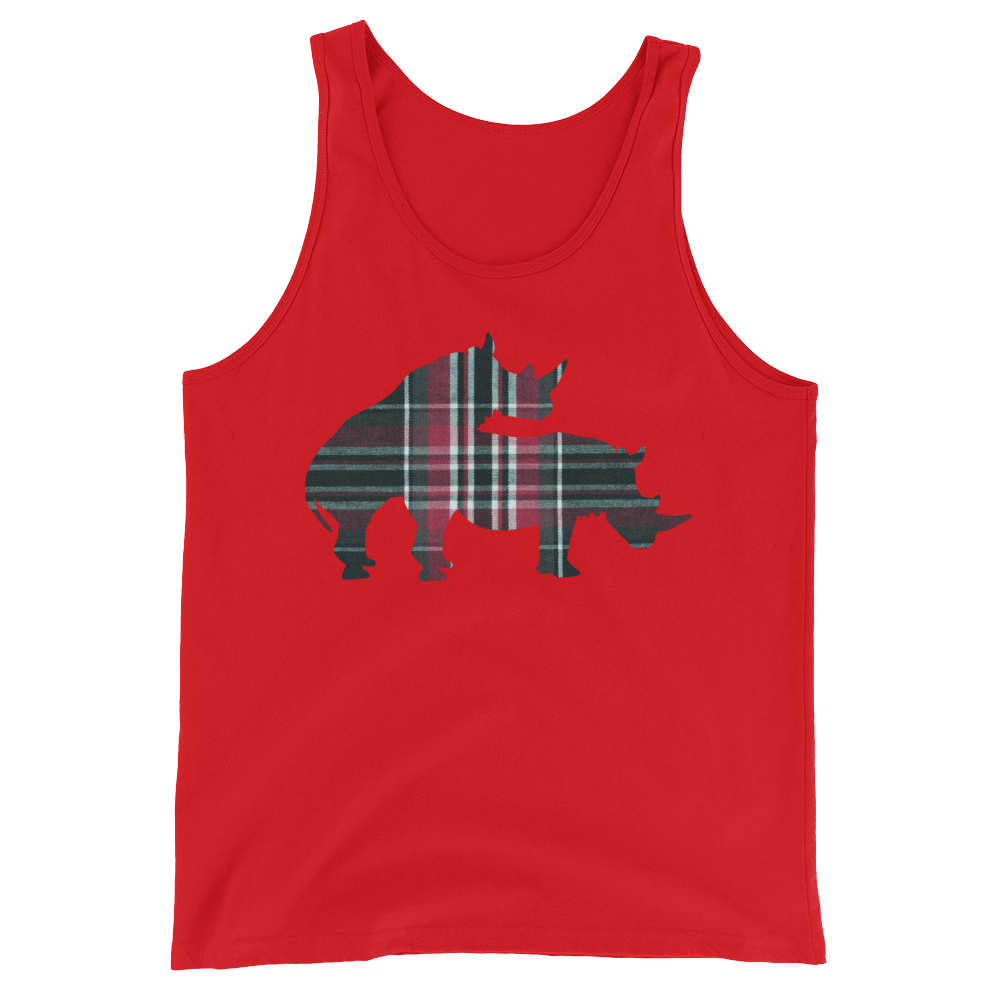 Horny Tartan (Tank Top)-Tank Top-Swish Embassy