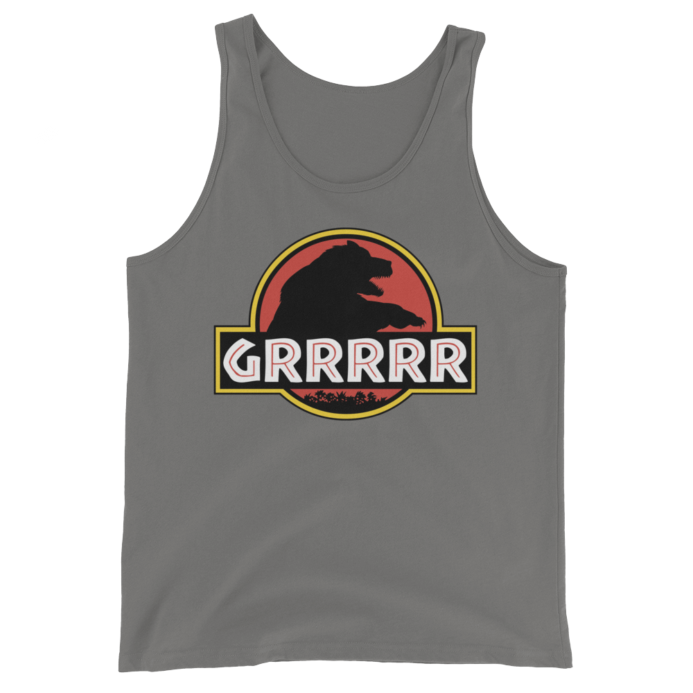 Jurassic Bear (Tank Top)-Tank Top-Swish Embassy