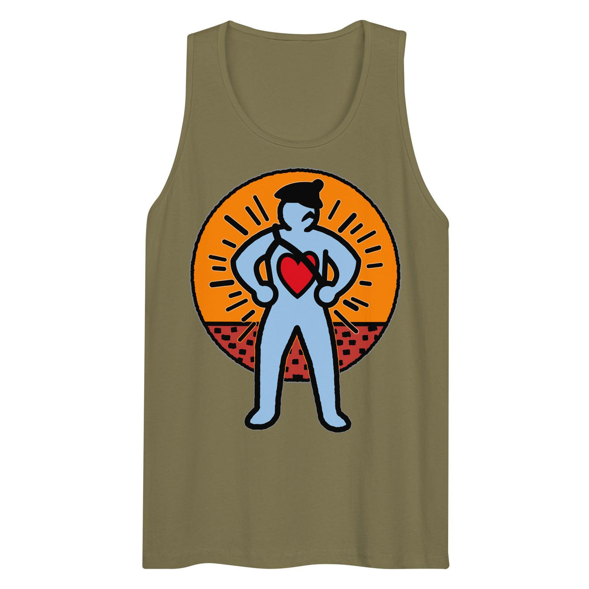 Love that Leather (Tank Top)-Tank Top-Swish Embassy