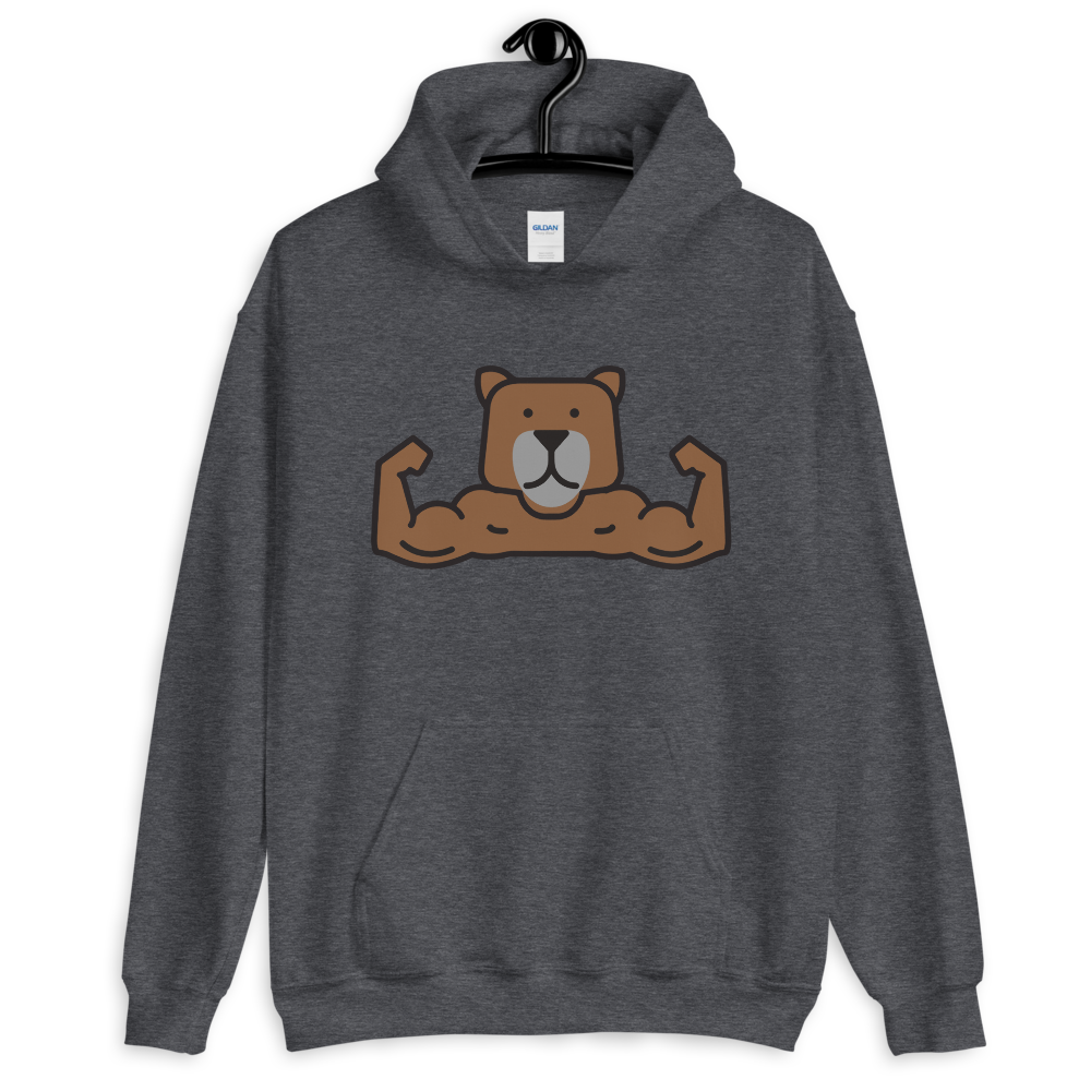 Muscle Bear (Hoodie)-Hoodie-Swish Embassy