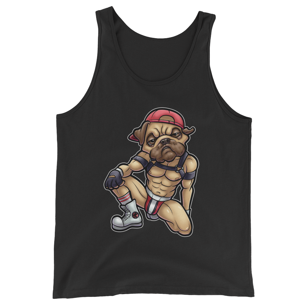 Nasty Pug (Tank Top)-Tank Top-Swish Embassy