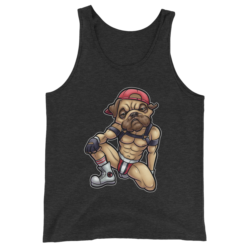 Nasty Pug (Tank Top)-Tank Top-Swish Embassy