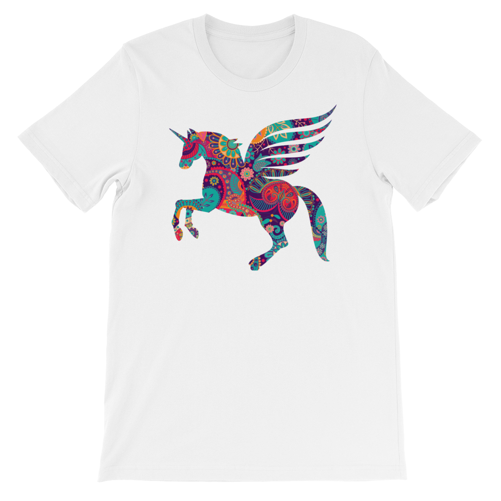 Paisley Pegacorn-T-Shirts-Swish Embassy