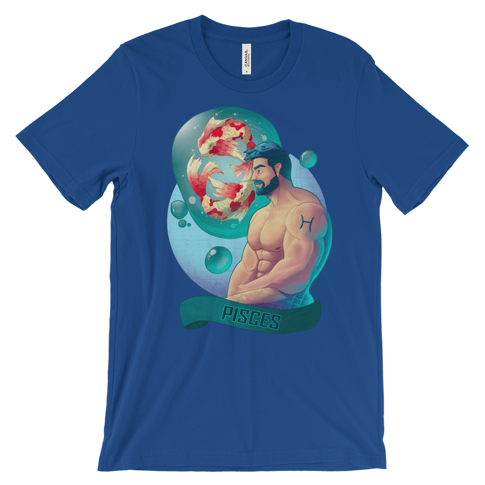 Pisces (Zodiac)-T-Shirts-Swish Embassy