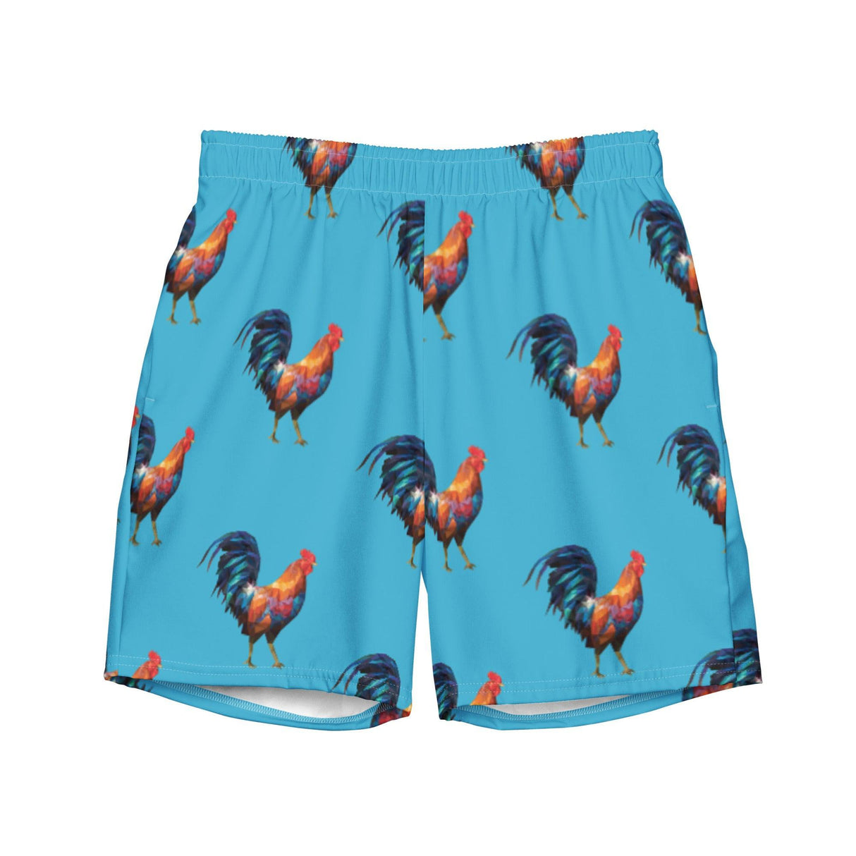 Polygon Rooster (Swim Trunks)-Swim Trunks-Swish Embassy