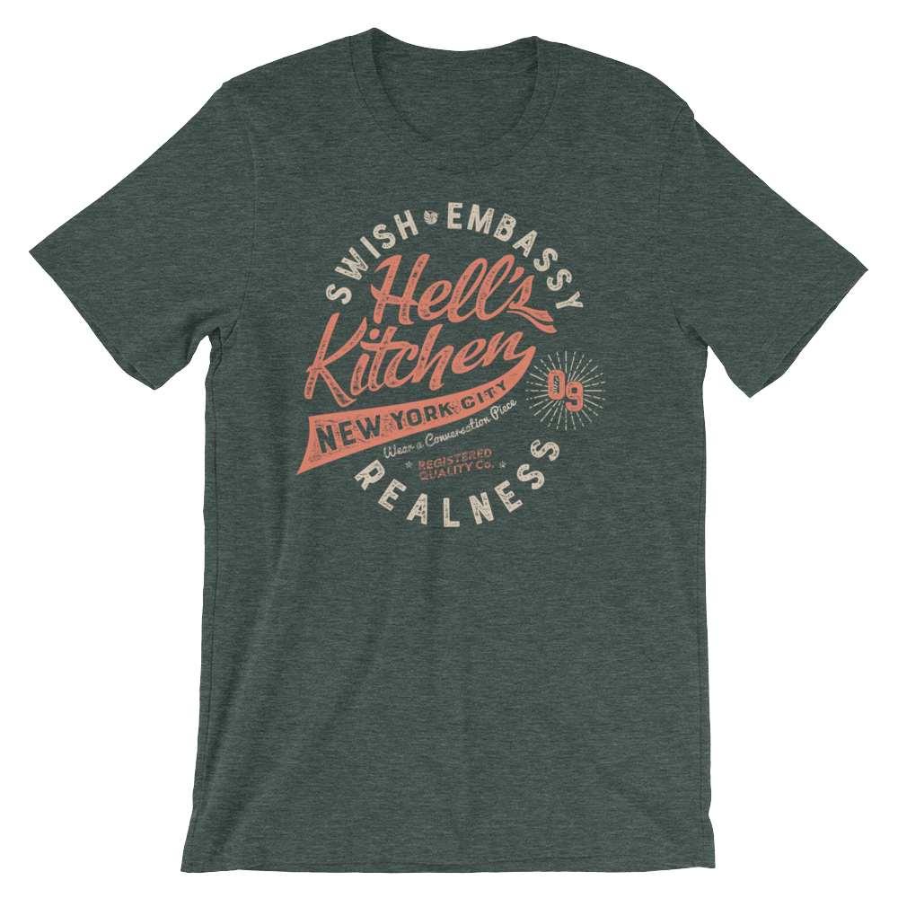 Retro Hell's Kitchen-T-Shirts-Swish Embassy