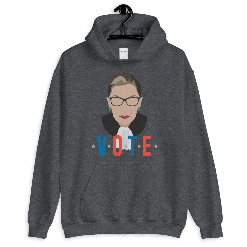Vote RBG (Hoodie)-Hoodie-Swish Embassy