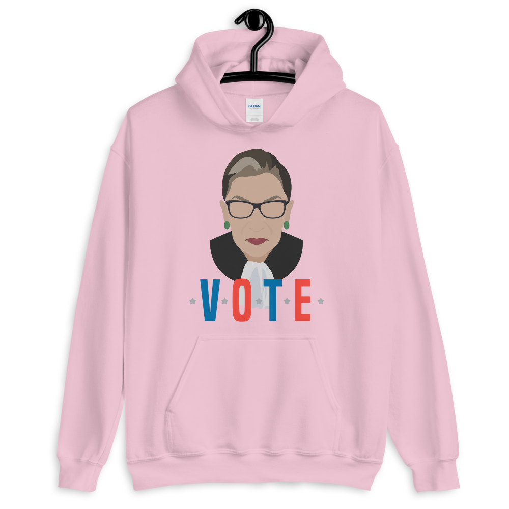 Vote RBG (Hoodie)-Hoodie-Swish Embassy