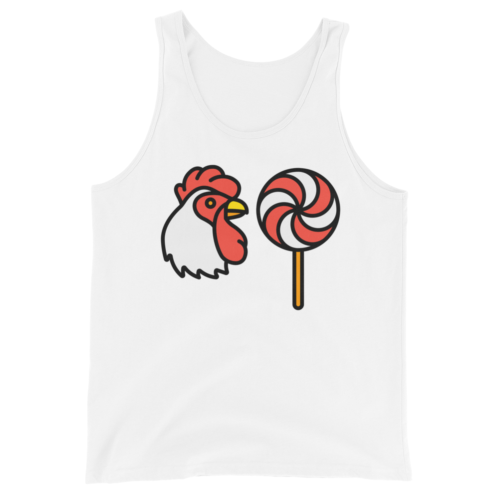 Why did the chicken (Tank Top)-Tank Top-Swish Embassy