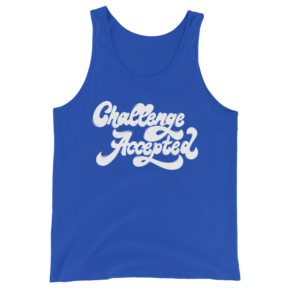 Challenge Accepted (Tank Top)-Tank Top-Swish Embassy