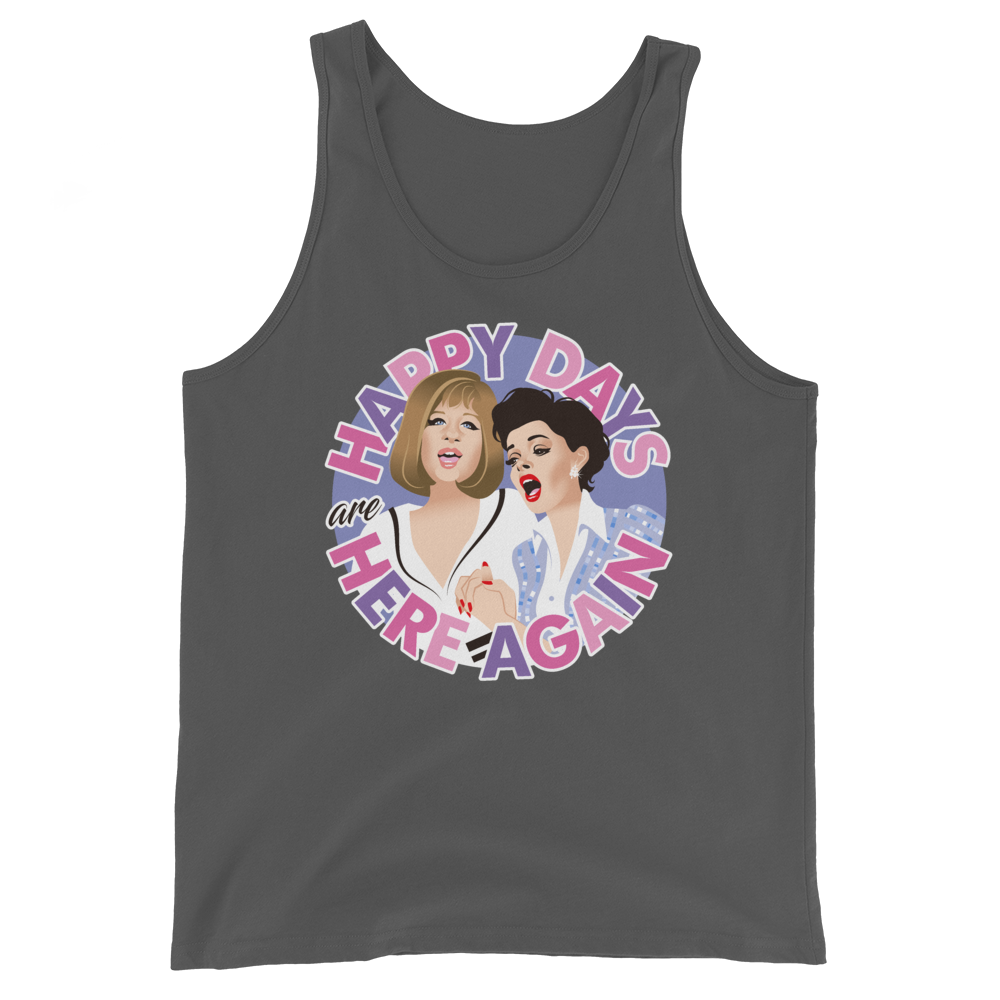 Happy Days Are Here Again (Tank Top)-Tank Top-Swish Embassy