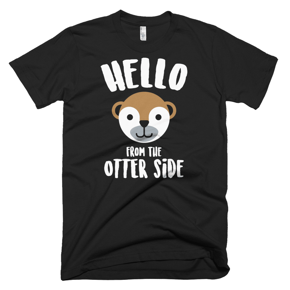 Otter Side-T-Shirts-Swish Embassy