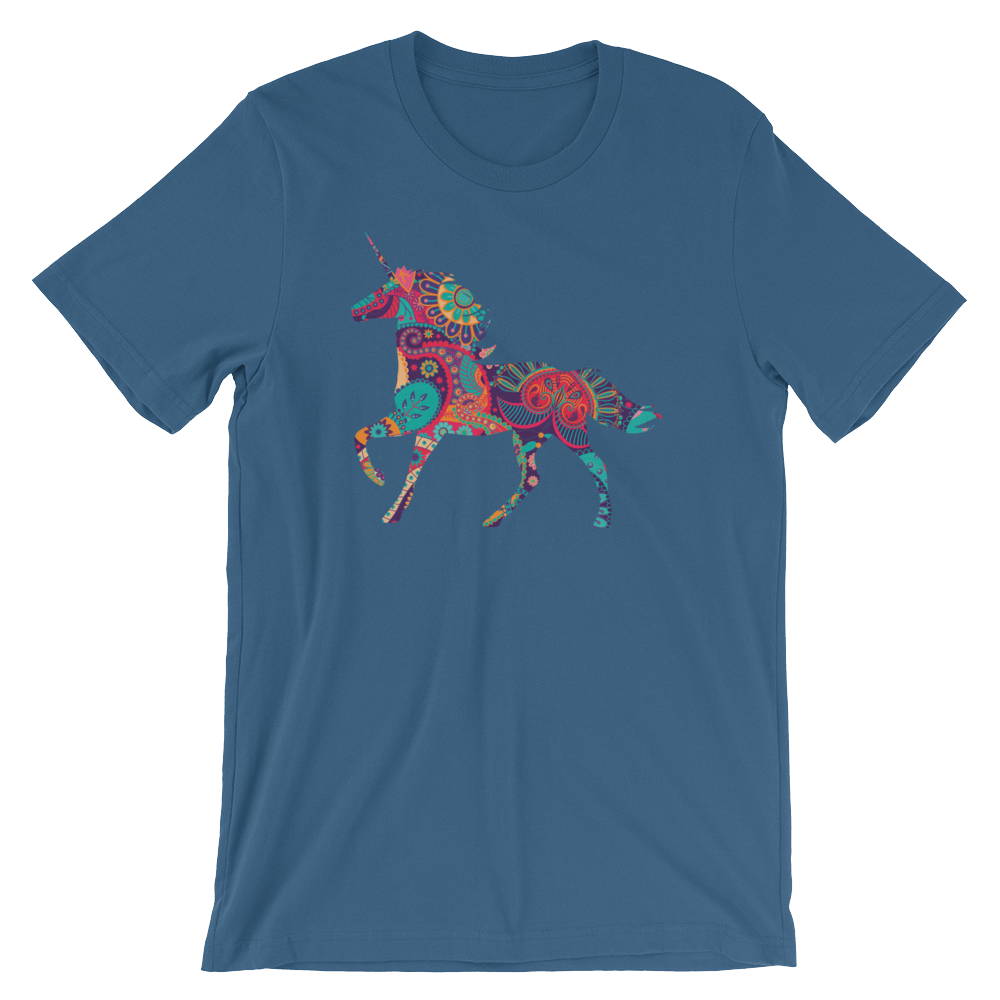 Paisley Unicorn-T-Shirts-Swish Embassy