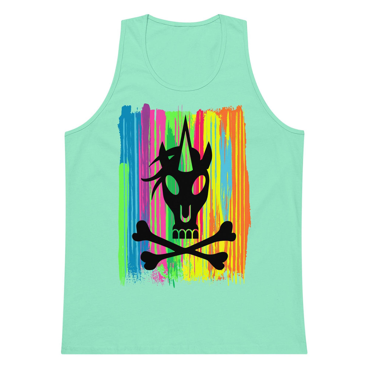Psycho Unicorn (Tank Top)-Tank Top-Swish Embassy
