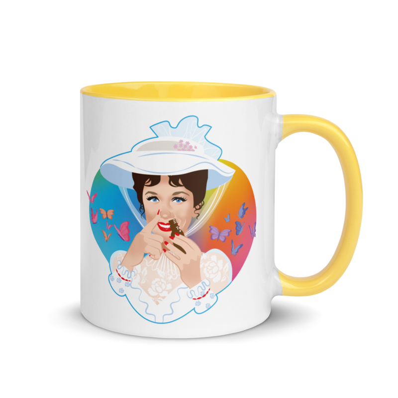 Just A Sniff (Mug) - Yellow