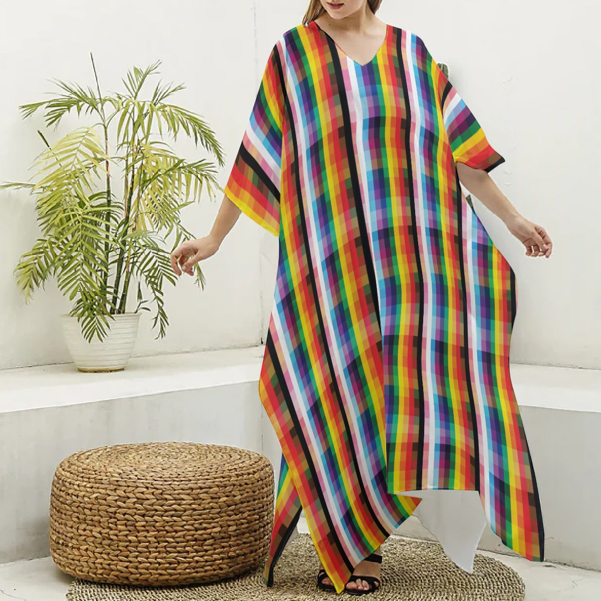 Gingham? I Barely Know ’Em! (Kaftan)