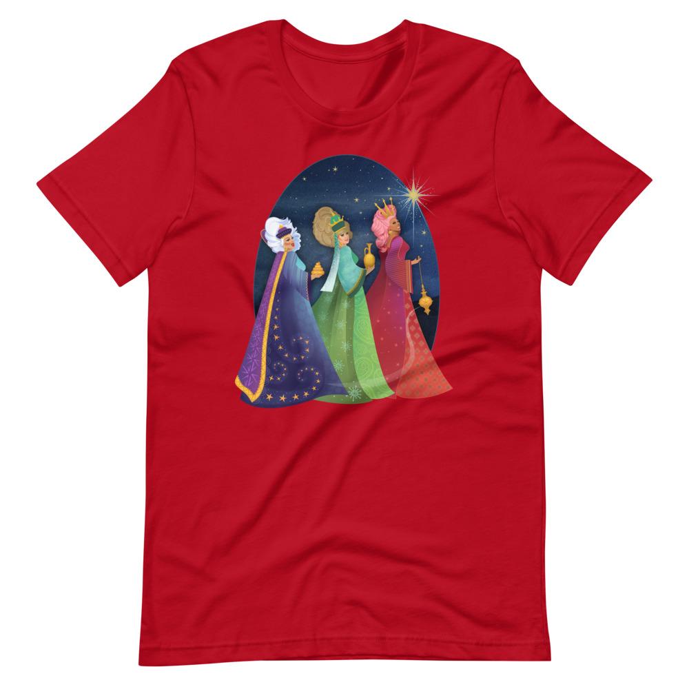 3 Wise Queens-Christmas T-Shirts-Swish Embassy