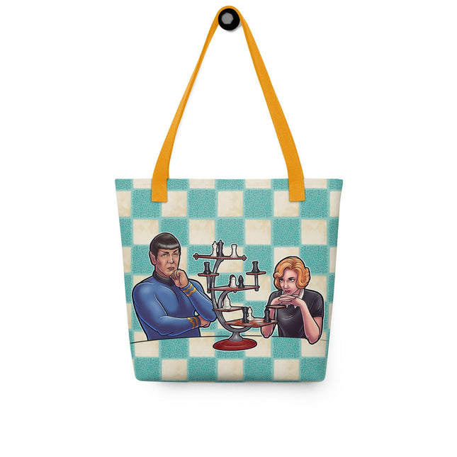3D Chess (Tote bag)-Bags-Swish Embassy