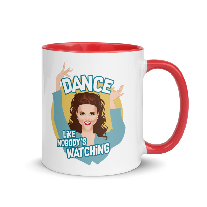 Dance Like Nobody's Watching (Mug) - Red