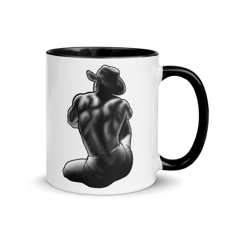 Bikini Cowboy (Mug) - Black
