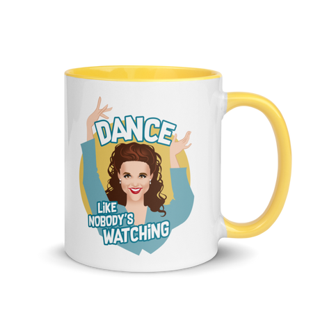 Dance Like Nobody's Watching (Mug) - Yellow