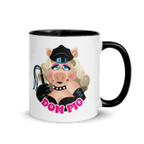 Dom Pig (Mug) - Black