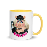 Dom Pig (Mug) - Yellow