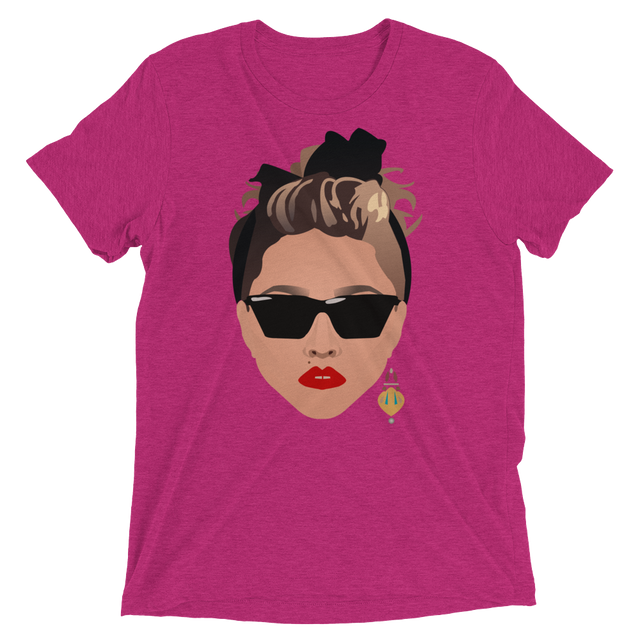 80s Glamour (Triblend)-Triblend T-Shirt-Swish Embassy