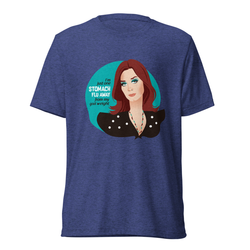 Goal Weight (Triblend) - Navy Triblend