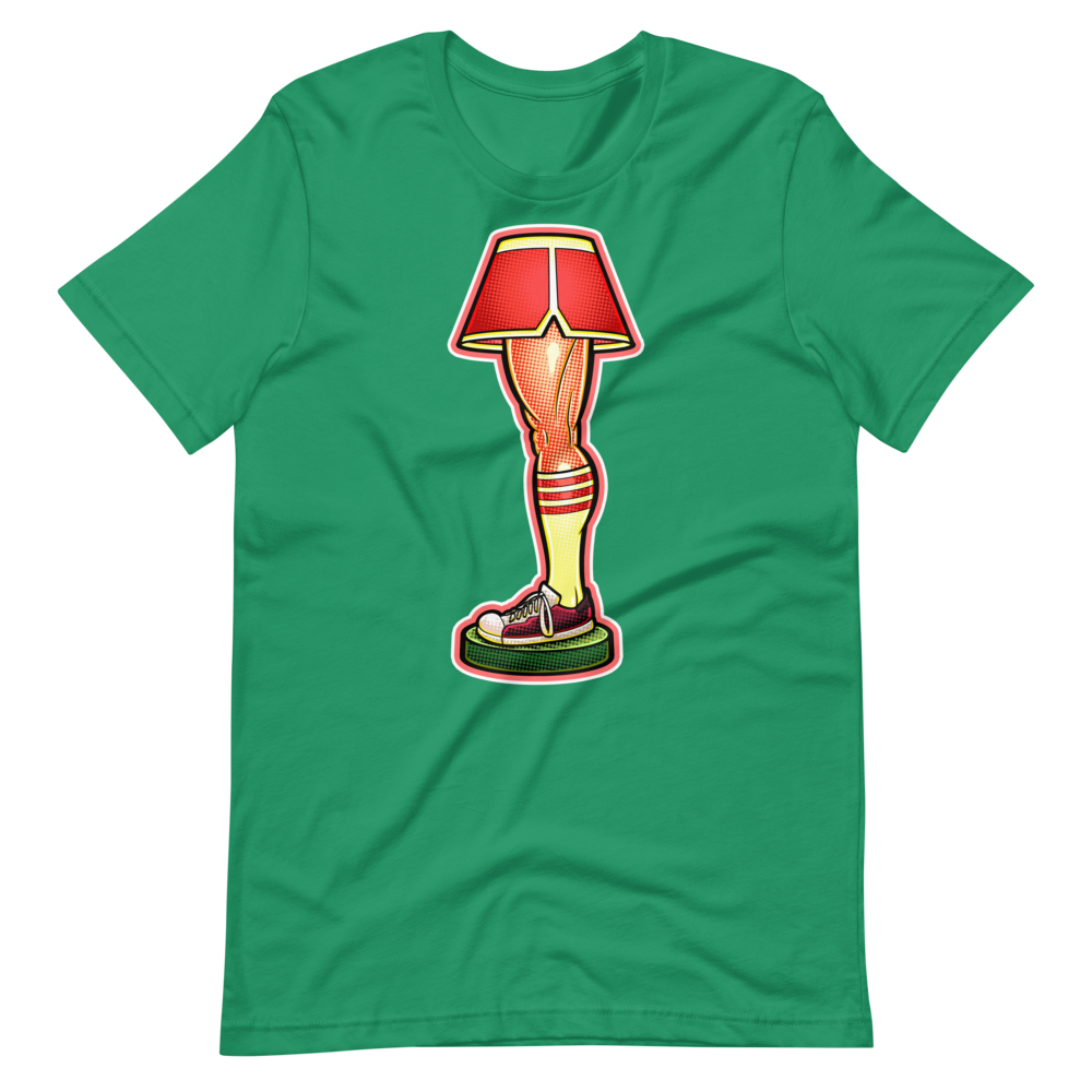 A Christmas Lamp-Christmas T-Shirts-Swish Embassy