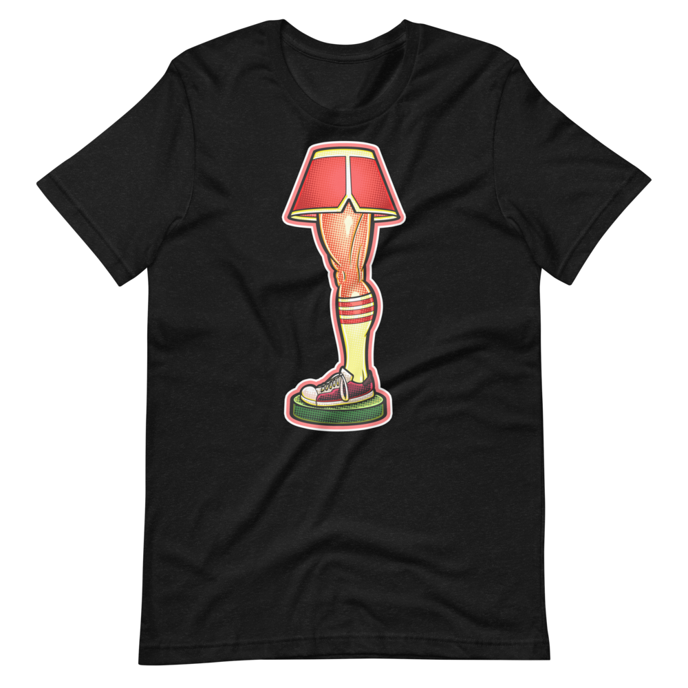 A Christmas Lamp-T-Shirts-Swish Embassy