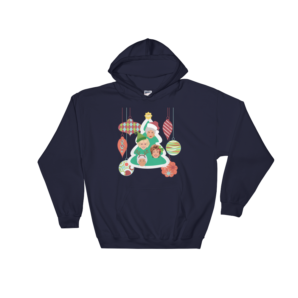 A Golden Christmas (Hoodie)-Hoodie-Swish Embassy