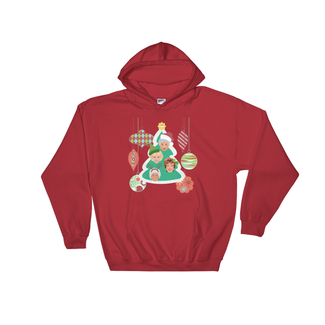 A Golden Christmas (Hoodie)-Hoodie-Swish Embassy