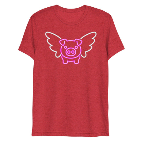 Air Piggy (Triblend)-Triblend T-Shirt-Swish Embassy