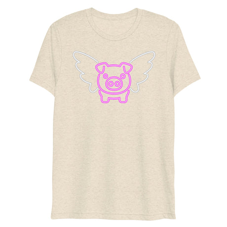 Air Piggy (Triblend)-Triblend T-Shirt-Swish Embassy