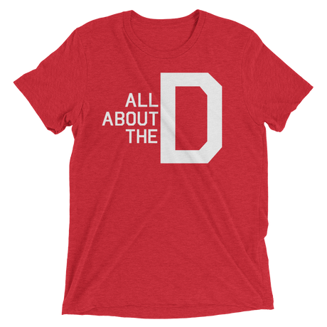 All About the D (Triblend)-Triblend T-Shirt-Swish Embassy