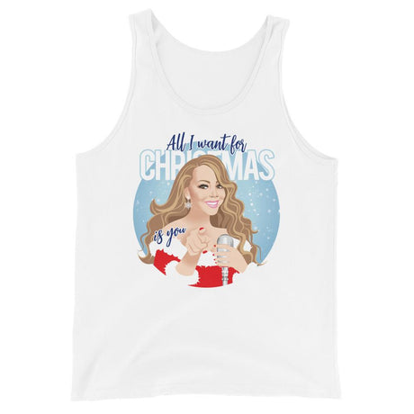 All I Want (Tank Top)-Christmas Tank Tops-Swish Embassy