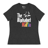 Alphabet Mafia (Women's Relaxed T-Shirt)-Women's T-Shirts-Swish Embassy