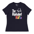 Alphabet Mafia (Women's Relaxed T-Shirt)-Women's T-Shirts-Swish Embassy