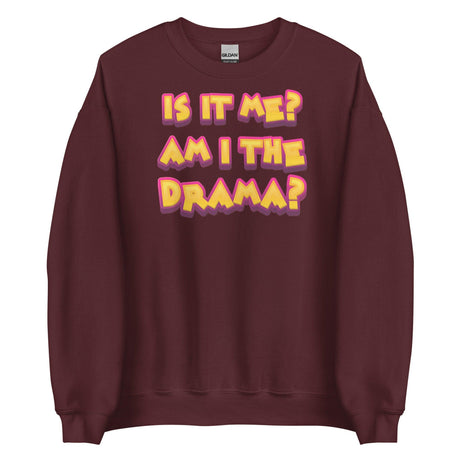 Am I The Drama? (Sweatshirt)-Sweatshirt-Swish Embassy