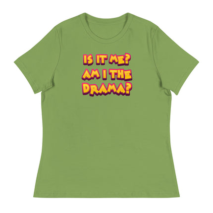 Am I the Drama? (Women's Relaxed T-Shirt)-Women's T-Shirts-Swish Embassy