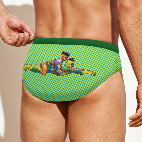 Ambiguously Gay - The Street (Swim Briefs)-Swim Briefs-Swish Embassy