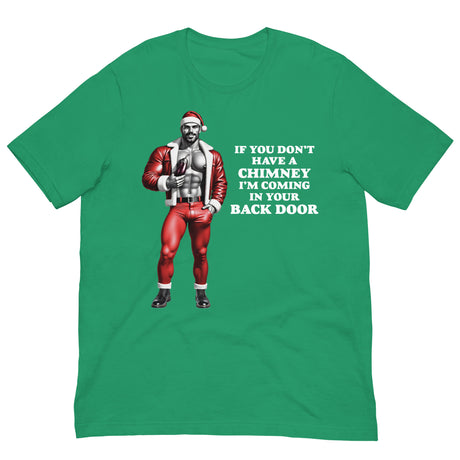 Backdoor Chimney-Christmas T-Shirts-Swish Embassy