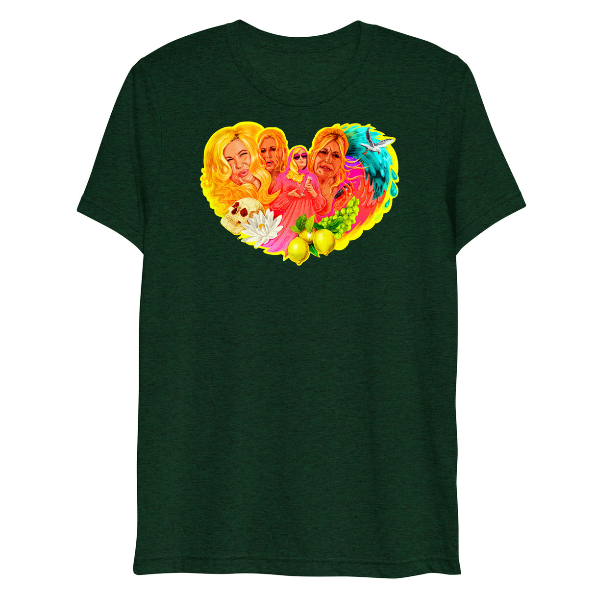 Bambi Eyes (Triblend)-Triblend T-Shirt-Swish Embassy