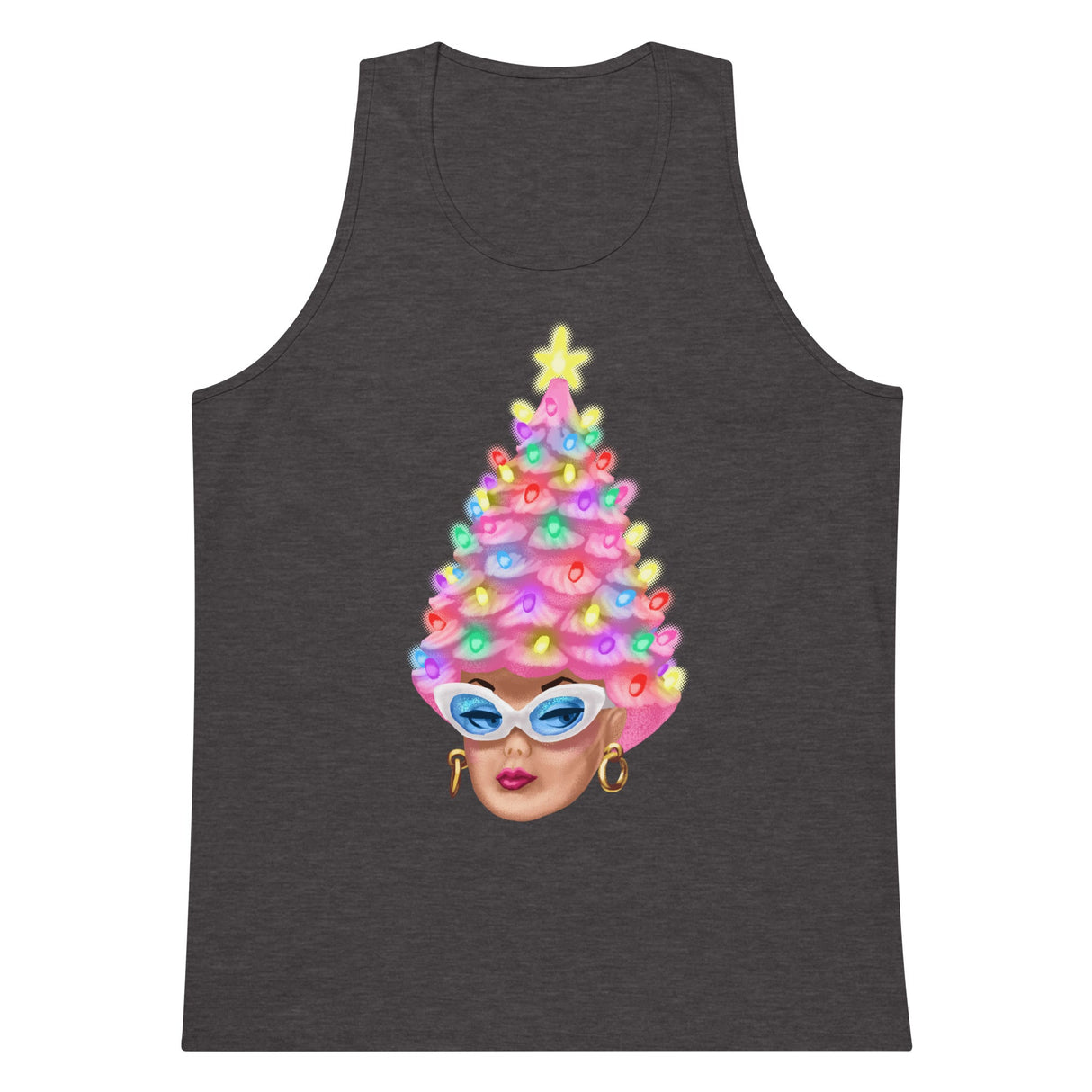 BarbenTree (Tank Top)-Christmas Tanks-Swish Embassy