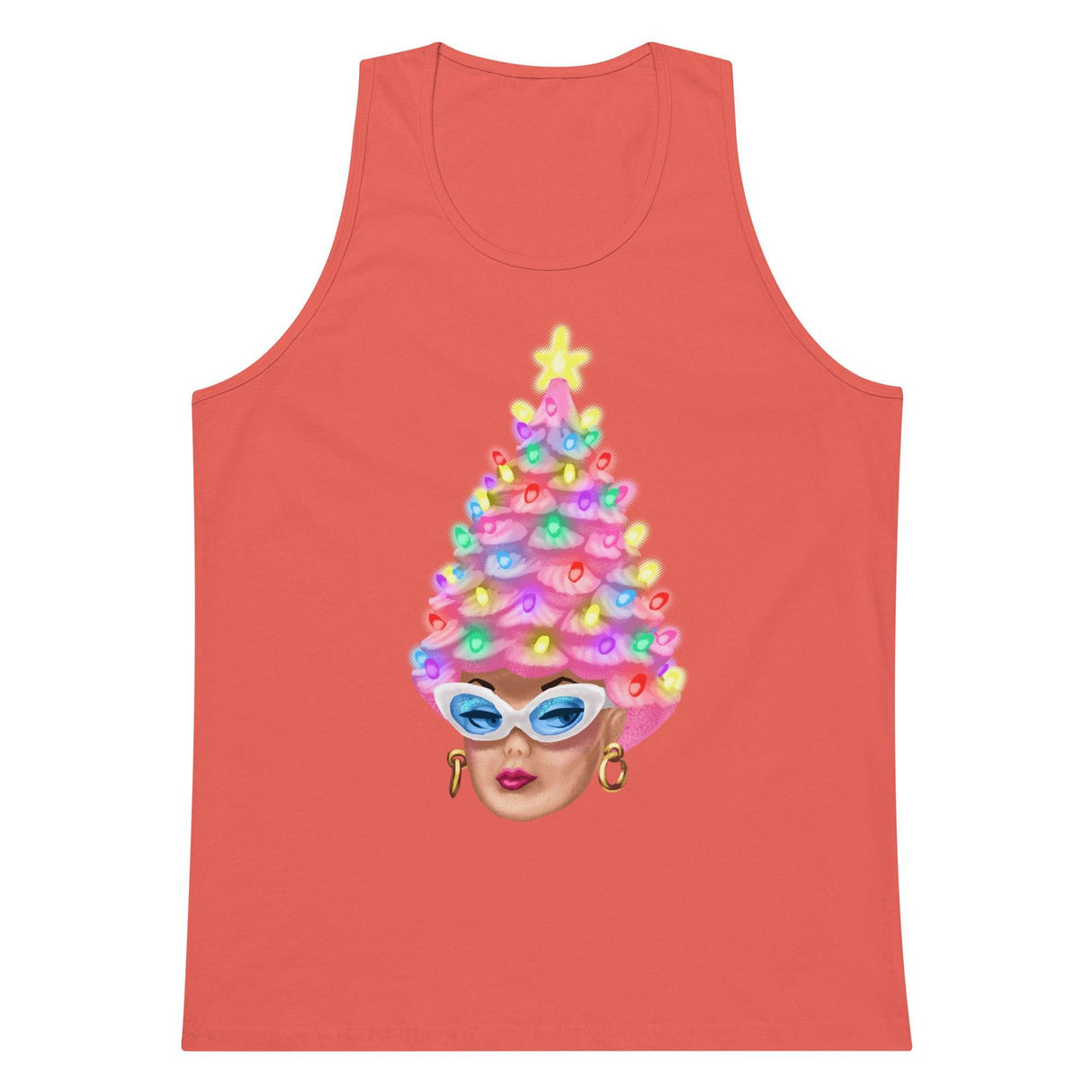 BarbenTree (Tank Top)-Christmas Tanks-Swish Embassy