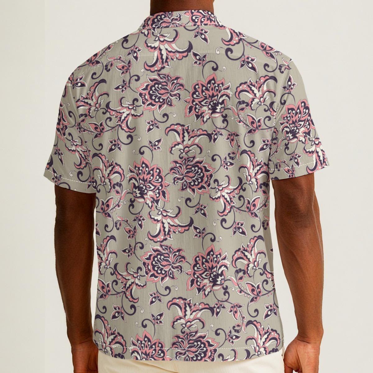 Baroque'n Glass (Cotton Button Shirt)-Cotton Button Shirt-Swish Embassy