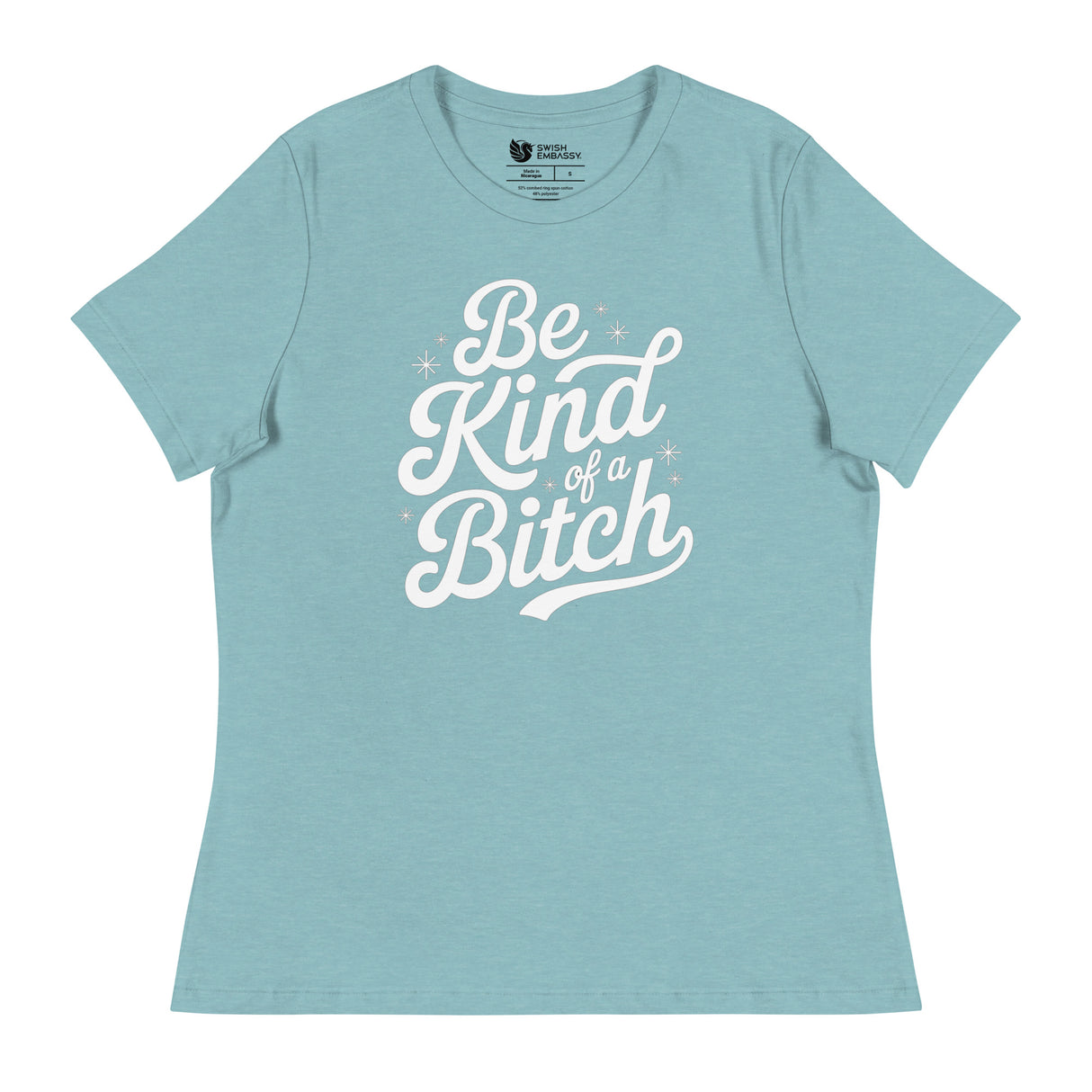 Be Kind of a B*tch (Women's Relaxed T-Shirt)-Women's T-Shirts-Swish Embassy